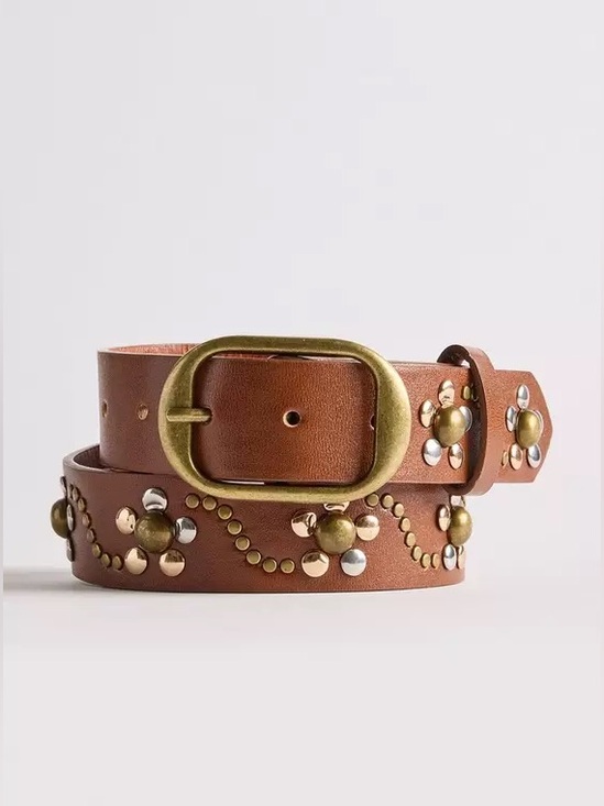 torrid Accessories - NWT TORRID Floral Studded Denim Belt